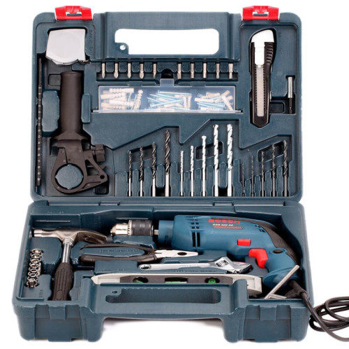Bộ máy khoan động lực 100 chi tiết 550W Bosch GSB 550