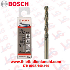 Mũi khoan Inox Bosch HSS 3.2x36x65mm-2608585877 Mũi khoan Inox Bosch HSS 3.2x36x65mm-2608585877