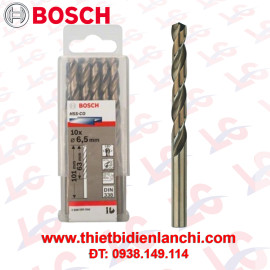 Mũi khoan sắt và inox HSS-Co Bosch 6.5mm 2608585890 Mũi khoan sắt và inox HSS-Co Bosch 6.5mm 2608585890