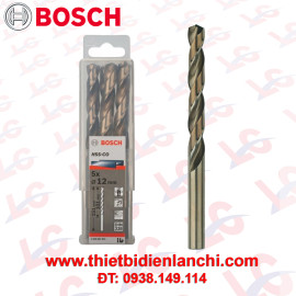 Mũi khoan sắt và inox HSS-Co Bosch 12mm 2608585903 Mũi khoan sắt và inox HSS-Co Bosch 12mm 2608585903