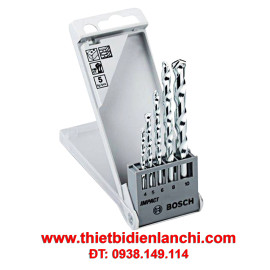 Bộ 5 mũi khoan tường BOSCH 2608590090