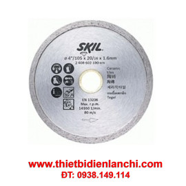 Đĩa cắt gạch SKIL BOSCH 105x16/20x1.9 2608603730 Đĩa cắt gạch SKIL BOSCH 105x16/20x1.9 2608603730
