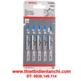 Lưỡi cưa lọng cho sắt T188A Bosch 2608631013 Lưỡi cưa lọng cho sắt T188A Bosch 2608631013