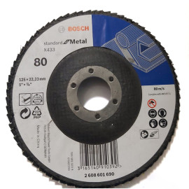 Đĩa nhám xếp P80 Bosch 2608601690 Đĩa nhám xếp P80 Bosch 2608601690