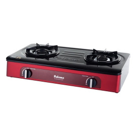 Bếp gas Paloma mặt trước mầu đỏ PA-V72ER Bếp gas Paloma mặt trước mầu đỏ PA-V72ER