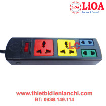 Ổ cắm kéo dài đa năng 5m Lioa 2D2S52 Ổ cắm kéo dài đa năng 5m Lioa 2D2S52
