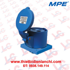 Ổ cắm loại cố định bắt trên bảng điện MPE-MPN-313 Ổ cắm loại cố định bắt trên bảng điện MPE-MPN-313