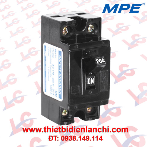Cầu dao an toàn 20A MPE SB-20