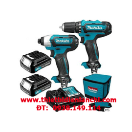 BỘ MÁY BẮT VÍT DÙNG PIN MAKITA CLX201S