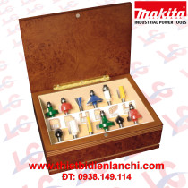 Bộ mũi phay chuôi 1/4'' 12 chi tiết Makita A-91051