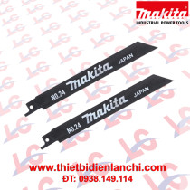 Bộ lưỡi cưa kim loại 165mm 2 cái Makita B-00832 Bộ lưỡi cưa kim loại 165mm 2 cái Makita B-00832