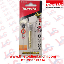 Bộ mũi vít và nam châm tăng lực hút Makita Impact Gold B-30483