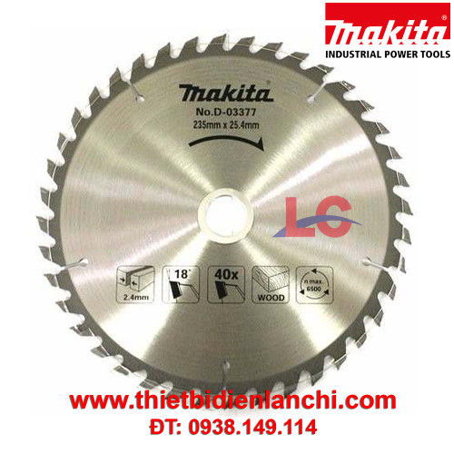 Lưỡi cưa hợp kim Makita D-03377