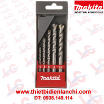 Bộ mũi khoan bê tông 5 chi tiết Makita D-05175