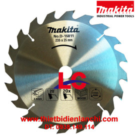 Lưỡi cắt gỗ hợp kim Makita D-15811 Lưỡi cắt gỗ hợp kim Makita D-15811