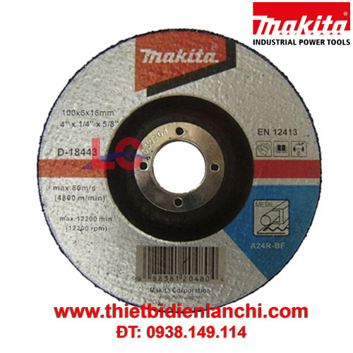 Đá mài sắt Makita D-18443 (100 x 6 x 16mm)