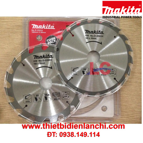Bộ lưỡi cắt gỗ 2 cái Makita D-20052