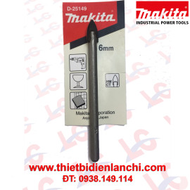Mũi khoan kính đuôi trụ tròn D6x65mm Makita D-25149