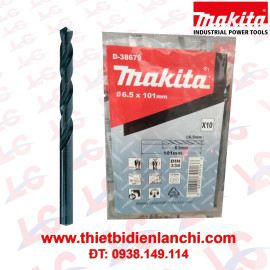 Mũi khoan kim loại MAKITA 6.5mm HSS-R D-38679
