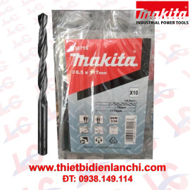 Mũi khoan kim loại MAKITA 8.5mm HSS-R D-38716