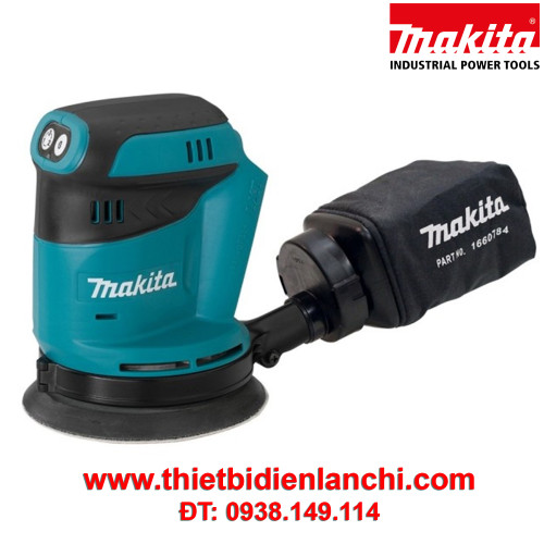 Máy chà nhám tròn dùng pin 18V Makita DBO180Z 125mm