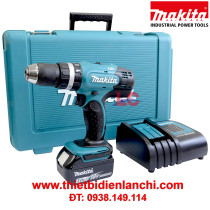 Máy khoan búa, vặn vít dùng pin Makita DHP453SF (18V) Máy khoan búa, vặn vít dùng pin Makita DHP453SF (18V)
