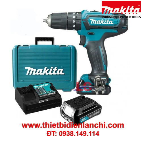 Máy khoan vặn vít dùng pin Makita HP331DSYE (10.8V)