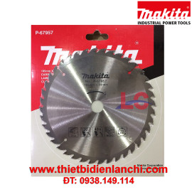 Lưỡi cắt gỗ 40 răng Makita P-67957 (185 x 20 x 40T) Lưỡi cắt gỗ 40 răng Makita P-67957 (185 x 20 x 40T)
