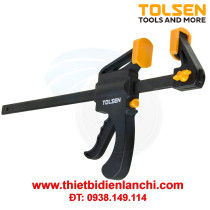 Kẹp gỗ nhanh 12'' Tolsen 10204 (Đen) Kẹp gỗ nhanh 12'' Tolsen 10204 (Đen)