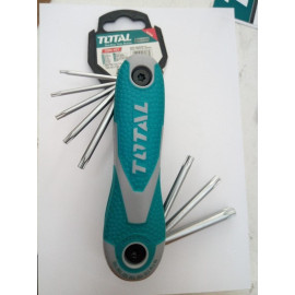 Bộ lục giác xếp đầu bi 8 chi tiết Total THT1061836
