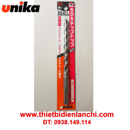 Mũi khoan Bê-tông đầu gài SDS-Plus Tip Top TT10.0X160 
