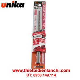 Mũi khoan bê tông chuôi gài Unika TT6.0x160mm