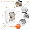 TỦ ĐIỆN NANOCO NDP104P
